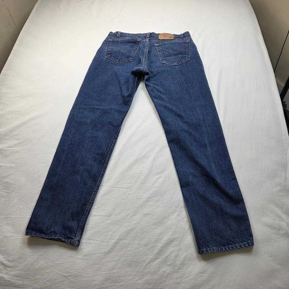 VTG‎ 1990 Levi’s 505-0217 Made in USA Jeans W36 L32 Blue Denim Regular Fit